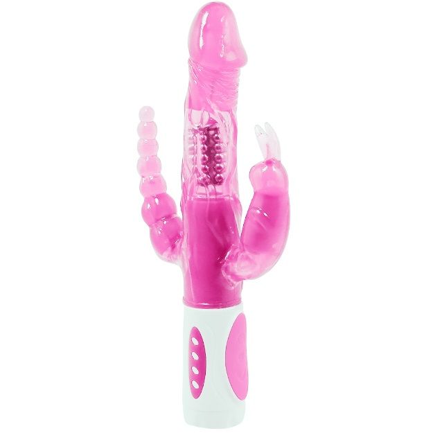 BAILE - TRIPLE VIBREUR ROTATIF PRETTY BUNNY