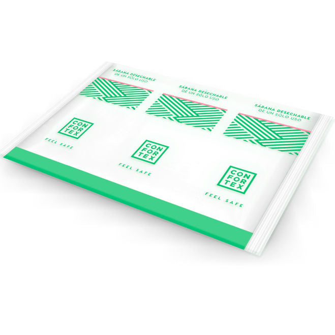 CONFORTEX - DRAPS HYGIÉNIQUES JETABLES, SACHET INDIVIDUEL