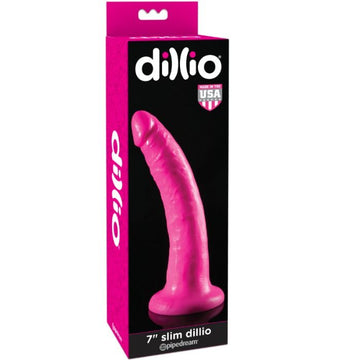 DILLIO - GODEMICHET 17.8 CM - ROSE
