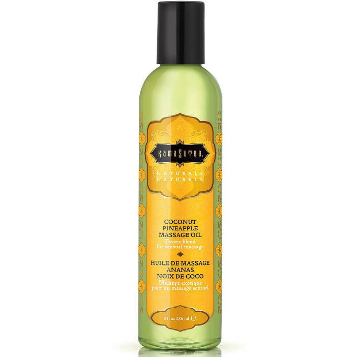 KAMASUTRA - HUILE DE MASSAGE PIÑA COLADA NATURALS 236ML