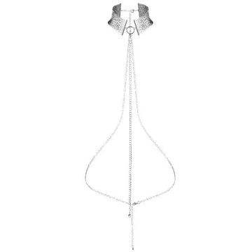 BIJOUX - COLLIER MÉTALLISÉ ARGENT DÉSIR MÉTALLIQUE