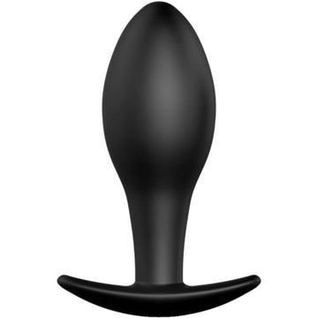 PRETTY LOVE - ANALE PLUG VAN SILICONEN ANKER 8,5 CM ZWART