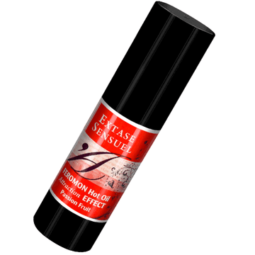 EXTASE SENSUAL - HUILE DE MASSAGE EFFET CHAUFFANT AUX PHÉROMONES FRUIT DE LA PASSION 30 ML