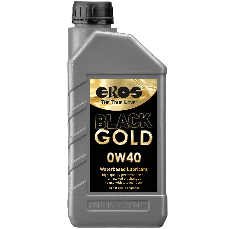 EROS - LUBRIFIANT À BASE D'EAU BLACK GOLD 0W40 1000 ML