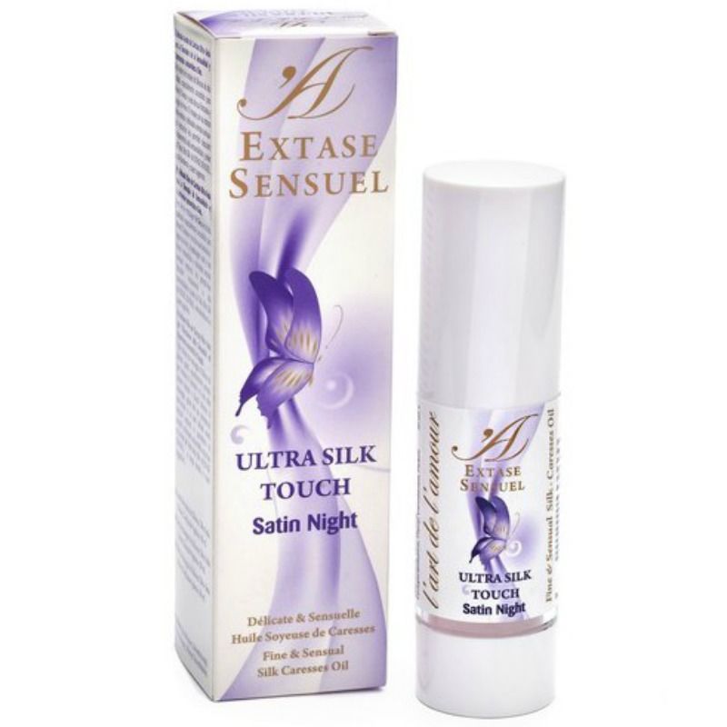 EXTASE SENSUAL - ULTRA SILK TOUCH SATIJNEN NACHTMASSAGEOLIE
