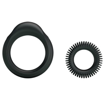 BAILE - KIT 2 ANNEAUX EN SILICONE POUR LA VIRILITÉ