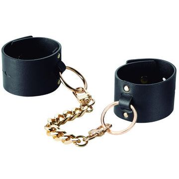 BIJOUX INDISCRETS LABYRINTHE - MENOTTES LARGES NOIRES