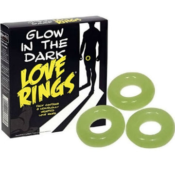 SPENCER &amp; FLEETWOOD - PAK VAN 3 FLUORESCERENDE RINGEN