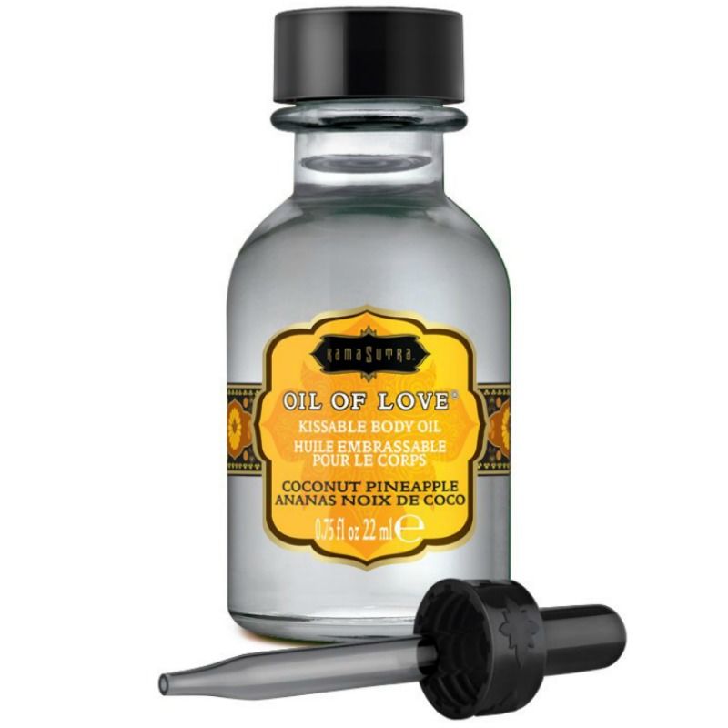 KAMASUTRA - HUILE COMESTIBLE - NOIX DE COCO ET ANANAS 22 ML