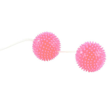 BAILE - ROZE, GESTRUCTUREERDE BALLEN VAN 3,6 CM, DIEP GENOTEREN