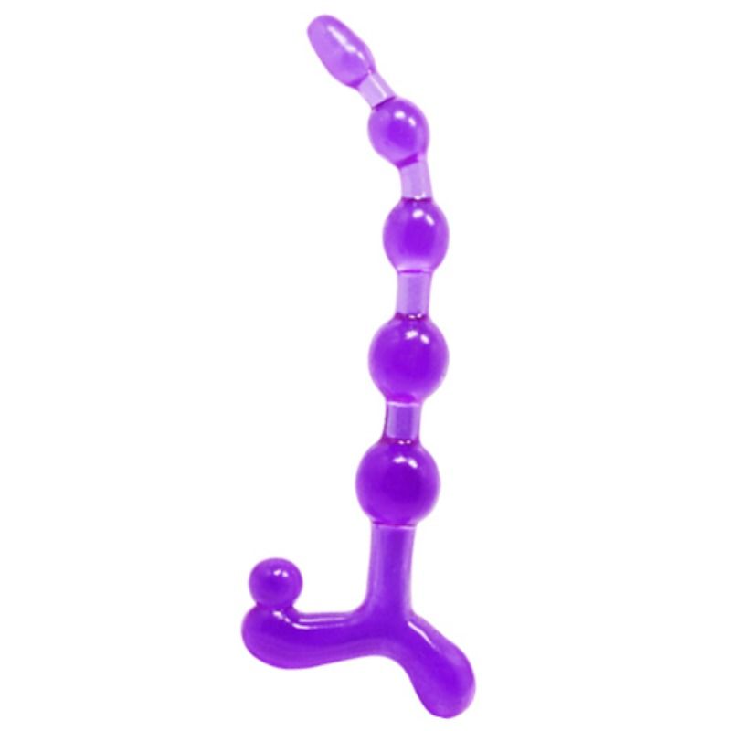 BAILE - BOULES ANALES LILAS TORDUES BENDY