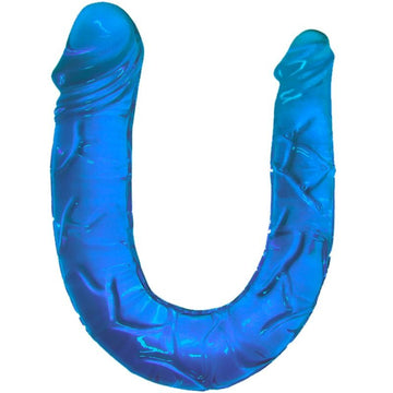 BAILE - DOUBLE GODEMICHET DOUBLE DILDO BLEU
