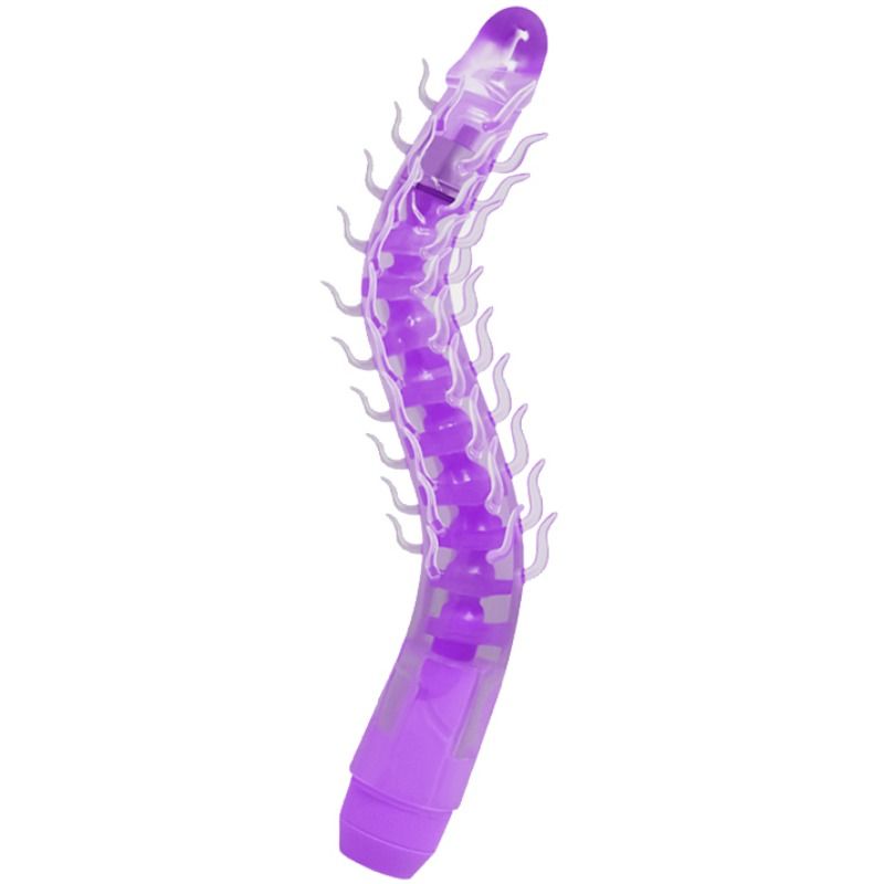 BAILE - FLEXI VIBE GODEMICHET VIBRANT PLIABLE POUR DOS SENSUEL LILAS 23,5 CM