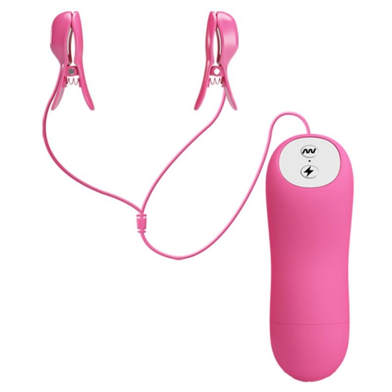 BAILE - PIZZAS ROMANTIQUES ONDULÉES AVEC VIBRATION ET ÉLECTROCHOC FUCHSIA