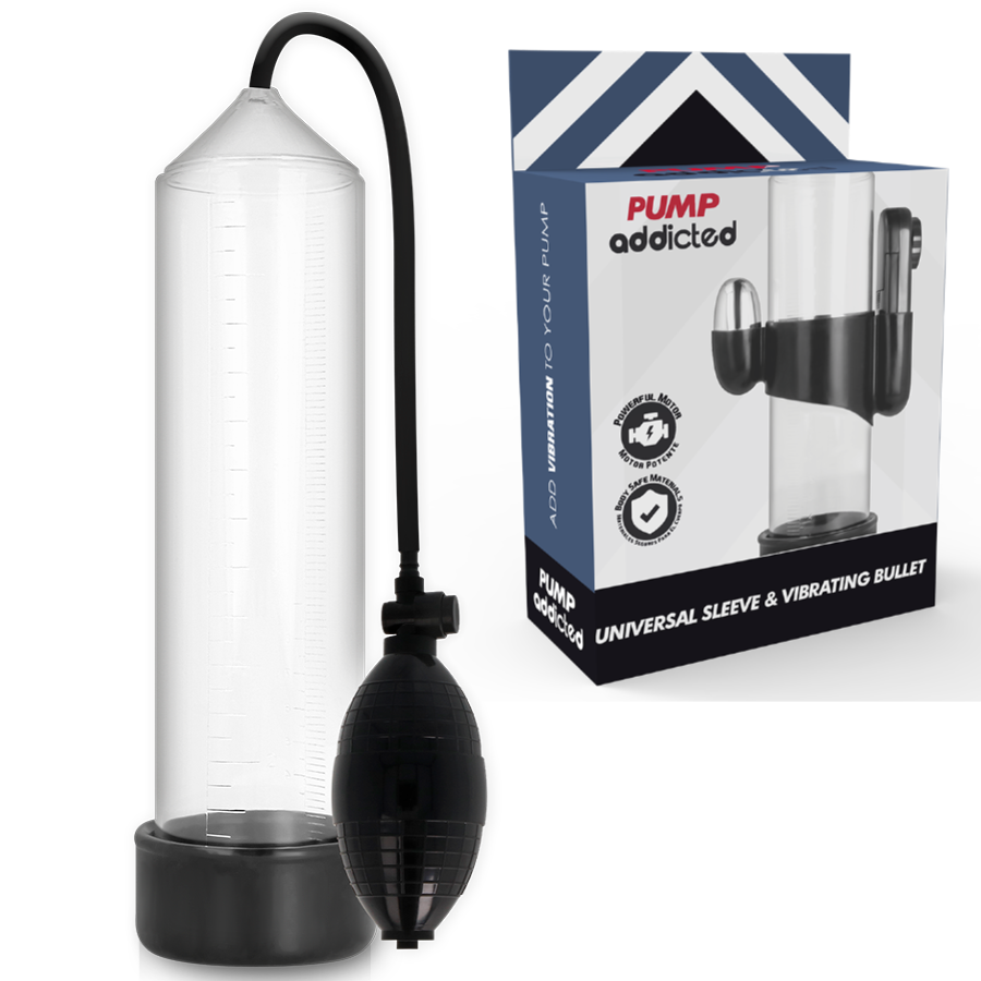 PUMP ADDICTED - RX3 TRANSPARANTE VIBRATOR
