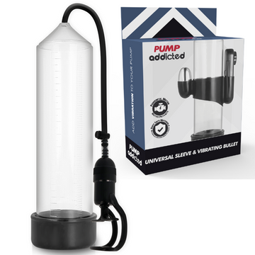 PUMP ADDICTED - RX5 TRANSPARANTE VIBRATOR