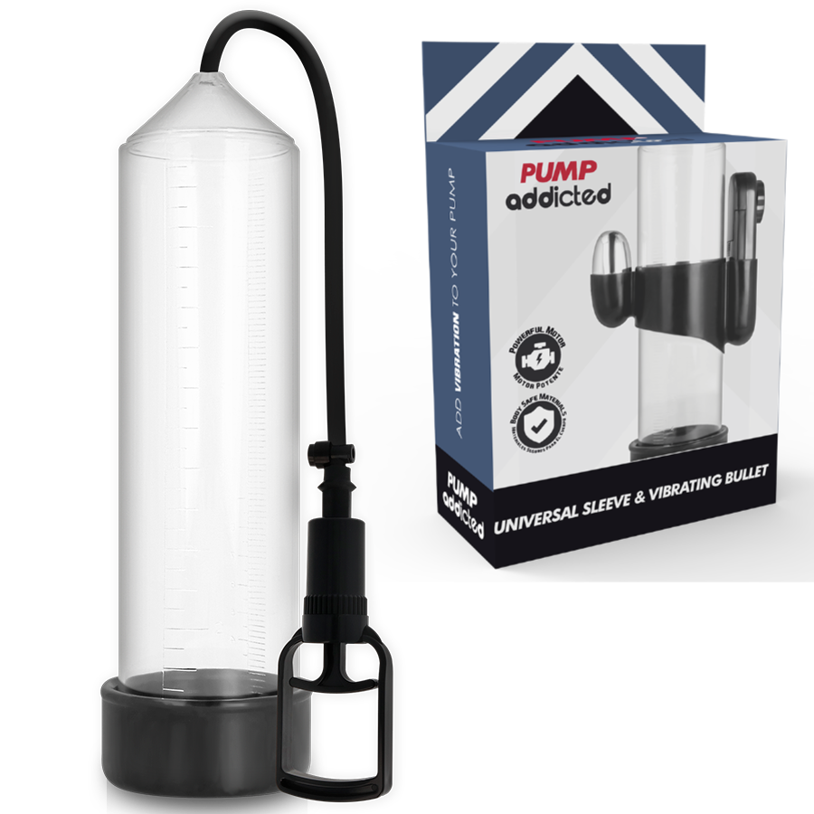 PUMP ADDICTED - RX7 TRANSPARANTE VIBRATOR