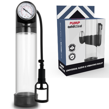PUMP ADDICTED - RX9 TRANSPARANTE VIBRATOR