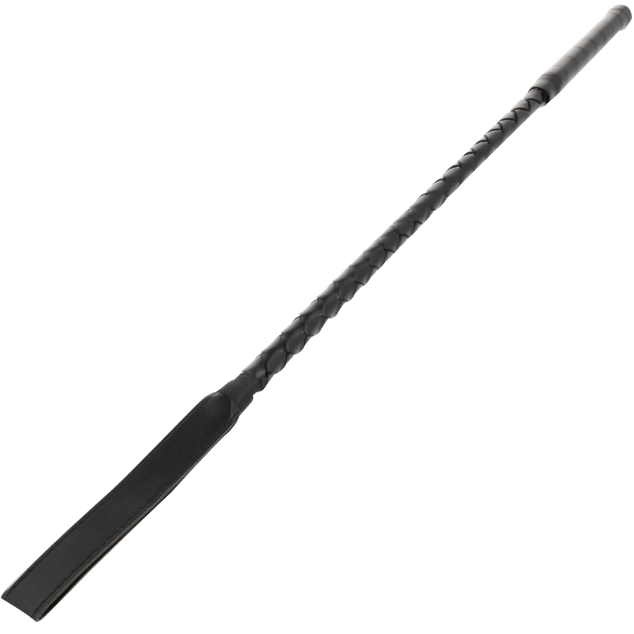 DARKNESS - FOUET BDSM NOIR FÉTICHE 70 CM