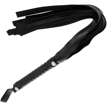 TÉNÈBRES - FOUET NOIR DE CONTRAINTE 51 CM