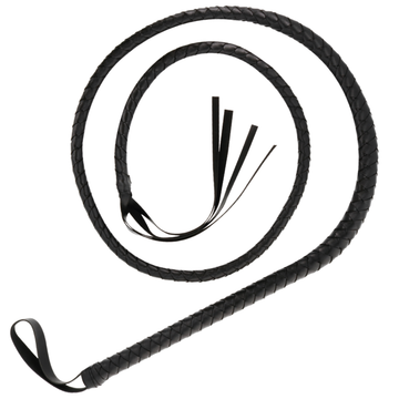 OBSCURITÉ - FOUET DE LIGOTAGE NOIR 210CM