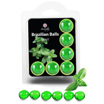 SECRETPLAY - SET VAN 6 BRAZILIAANSE BALLEN NIEUWSTAAT
