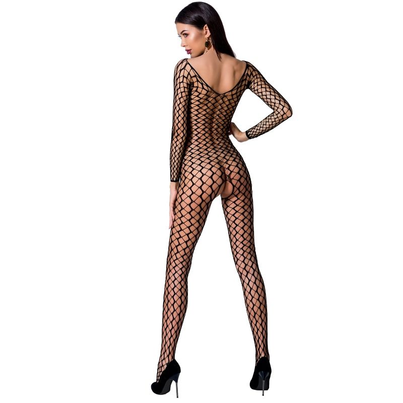 PASSION - WOMAN BS068 BODYSTOCKING ZWART ONE SIZE