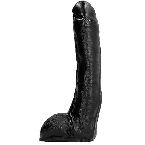VOLLEDIG ZWART - DONG 29 CM CURVADO