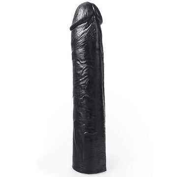 SYSTÈME PENDANT - DILDO RÉALISTE NOIR BENNY 25,5 CM