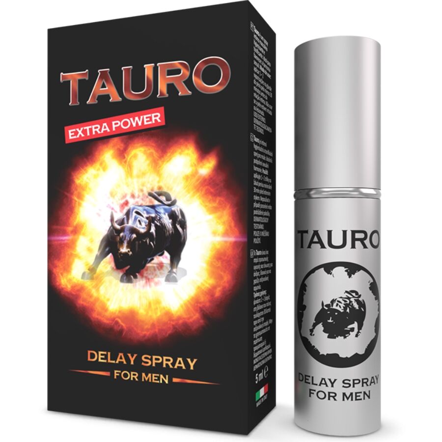 TAURO - SPRAY RETARDANT EXTRA PUISSANCE POUR HOMMES 5 ML
