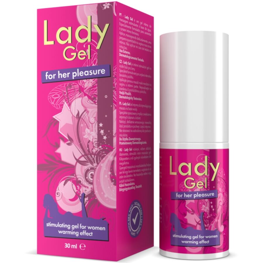 INTIMATELINE - GEL VOOR VROUWEN, STIMULERENDE GEL MET WARM EFFECT ELLA 30 ML