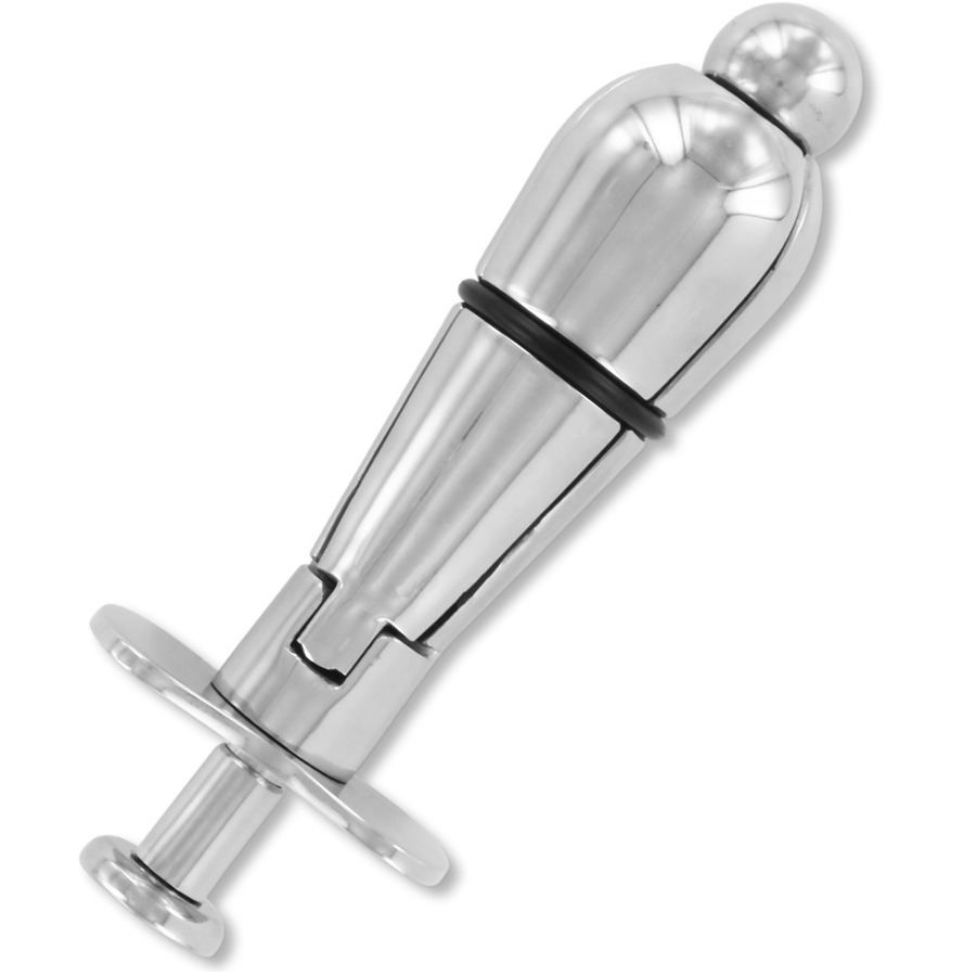 METAL HARD - PLUG ANAL MÉTAL AVEC VERROU