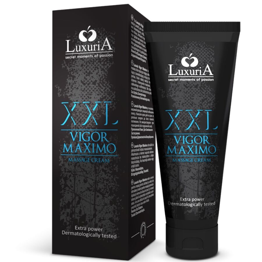 INTIMATELINE LUXURIA - XXL VIGOR MAXIMO MASSAGECRÈME 75 ML