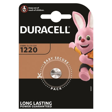 DURACELL - PILE BOUTON LITHIUM CR1220 3V 1 UNITÉ