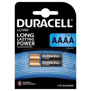 DURACELL - ULTRA POWER BATTERIJ ALCALINA AAAA MX2500 1,5V 2 STUKS