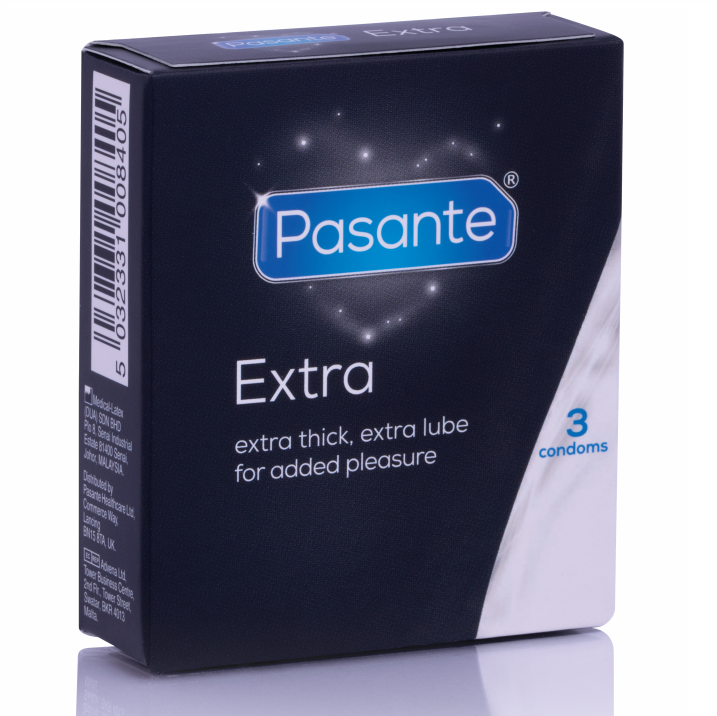 PASANTE - EXTRA CONDOOM EXTRA DIK 3 STUKS