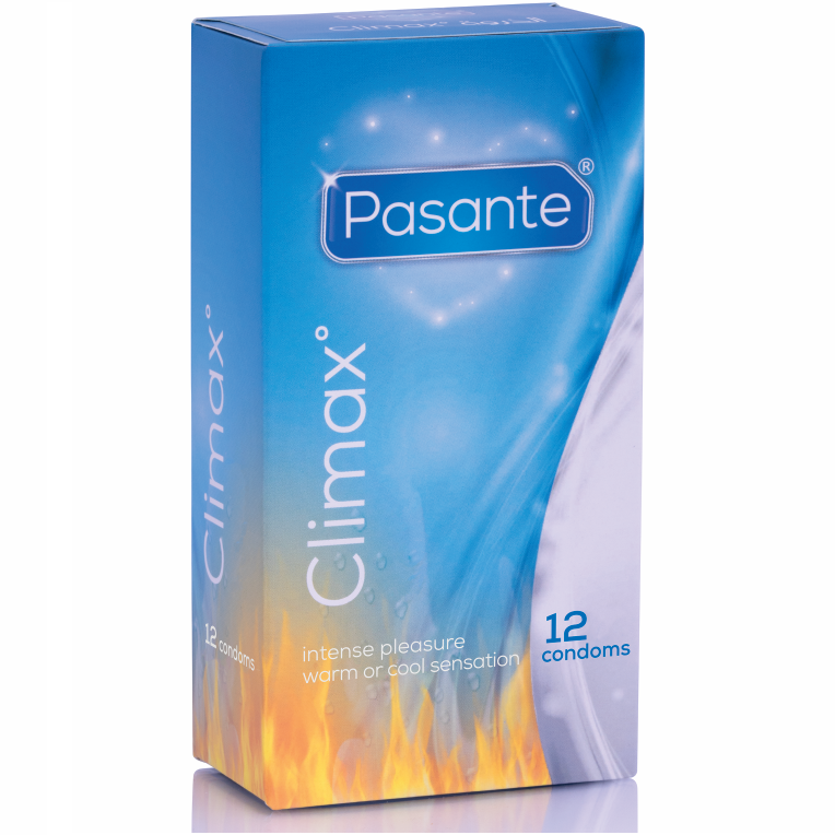 PASANTE - CLIMAX EFFET CHAUD 6 + EFFET FRAIS 6 / 12 UNITÉS