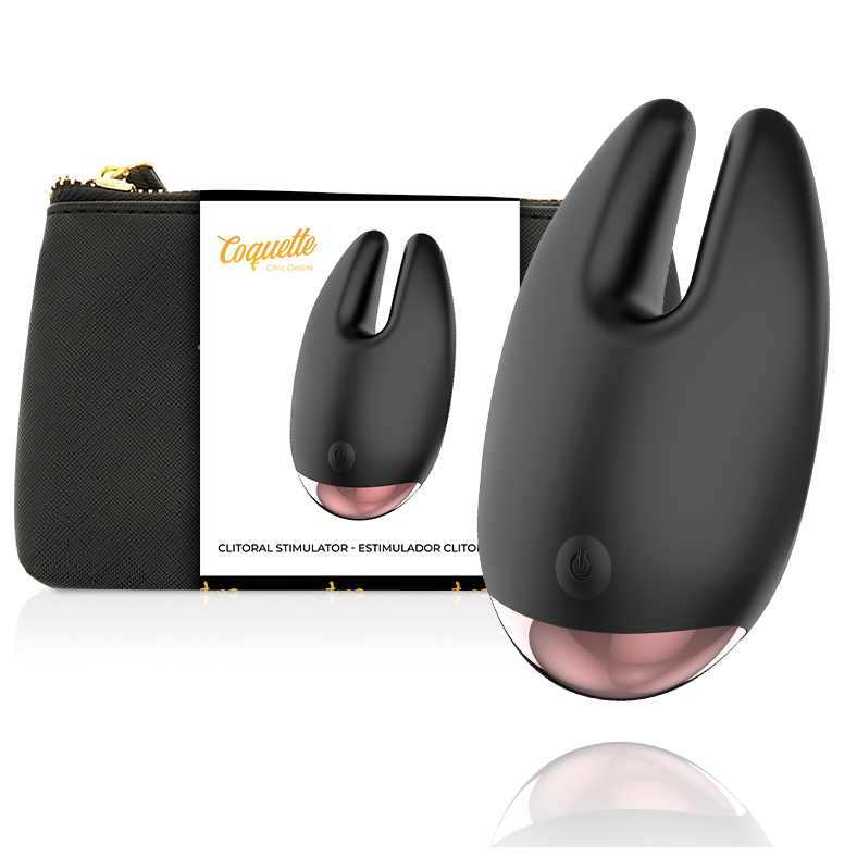 COQUETTE CHIC DESIRE - CLITORIAL STIMULATOR ZWART / GOUD