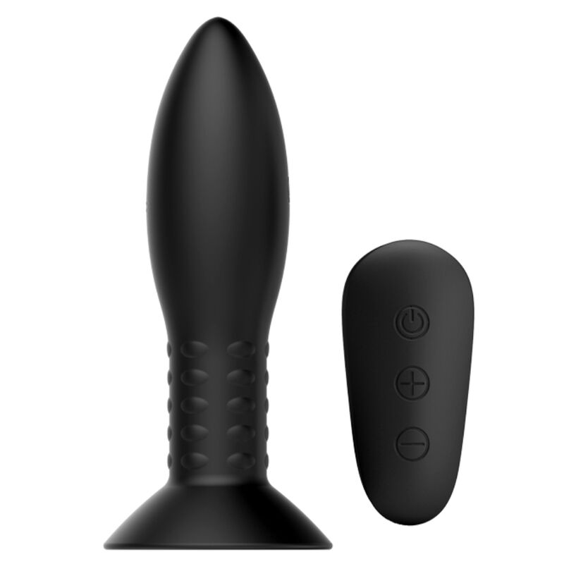 MR PLAY - PLUG AVEC BILLES NOIRES ROTATIVES TÉLÉCOMMANDE