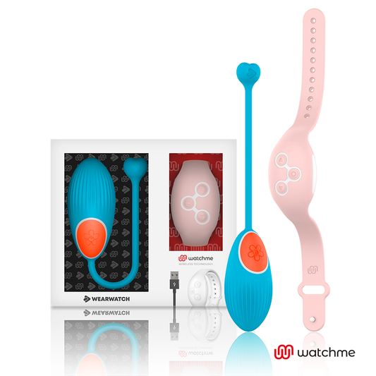WEARWATCH - WATCHME TECHNOLOGY AFSTANDSBEDIENING EI BLAUW / ROZE